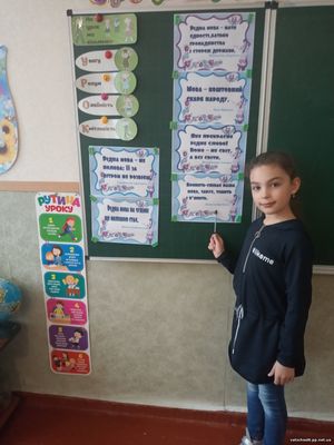 Відкритий урок НУШ. Українська мова1
