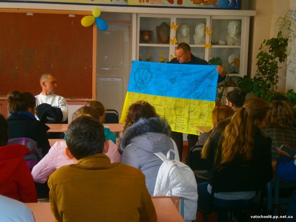 «Живе лиш той, хто не живе для себе, хто для других виборює життя»2